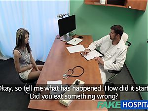 FakeHospital shy ultra-cute Russian cured by bone